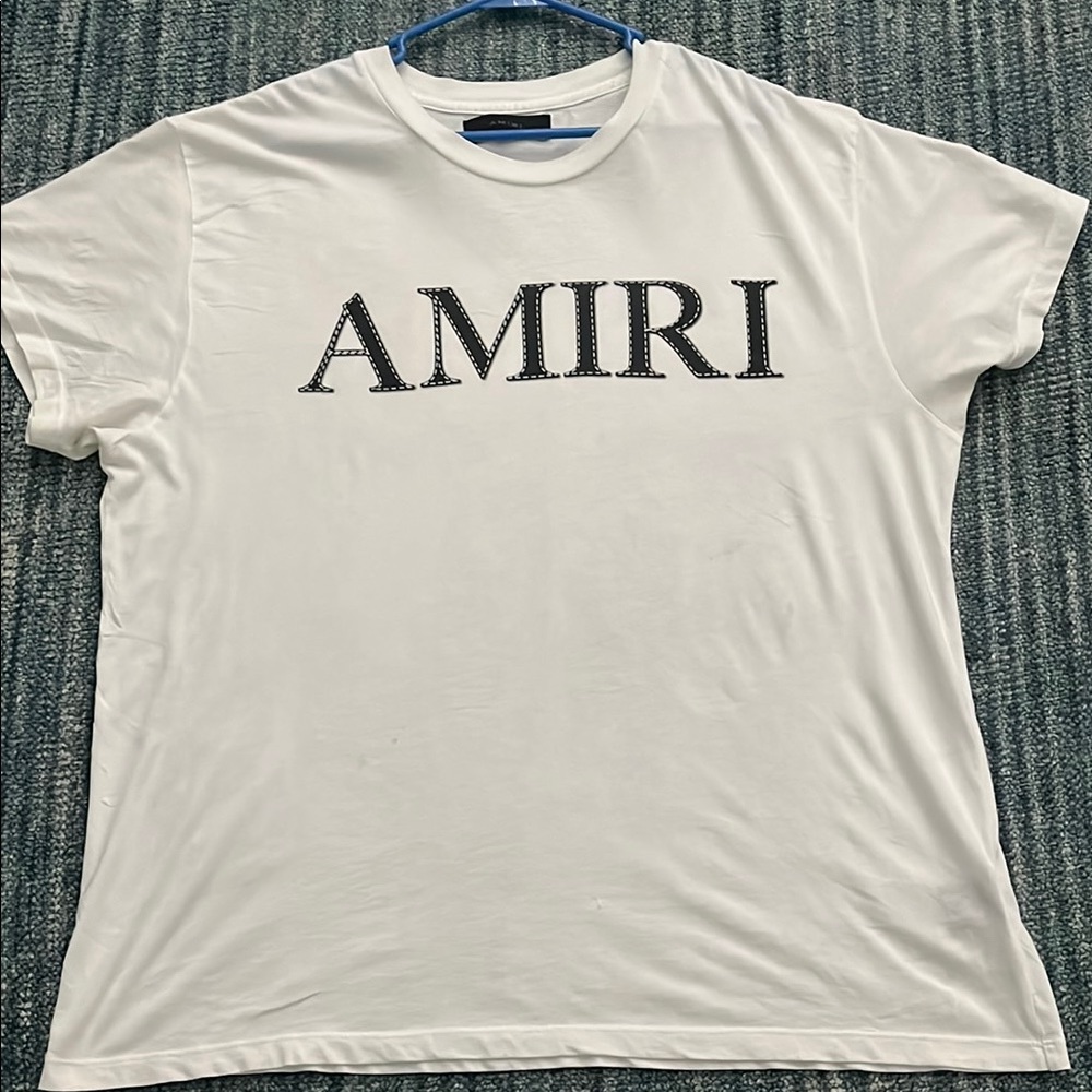 AMIRI White Logo T-Shirt